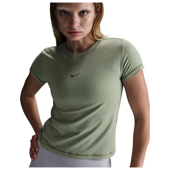 Nike Γυναικεία κοντομάνικη μπλούζα Sportswear Chill Knit